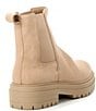 Color:Spanish Sand - Image 2 - Dyna-Mite Suede Lug Sole Chelsea Booties
