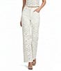 GB Embroidered Eyelet Coordinating Denim Jeans - Image 1