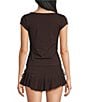 GB Essentials Scoop Neck Tee - Image 2