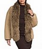 GB Faux Fur Puffer Coat - Image 3