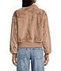 GB Faux Fur Zip Up Jacket - Image 2