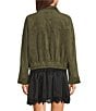 GB Faux Suede Oversized Jacket - Image 3