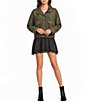 GB Faux Suede Oversized Jacket - Image 4