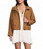 GB Faux Suede Oversized Jacket - Image 6