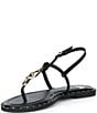 GB First-Light Leather Studded T-Strap Flat Sandals - Image 4