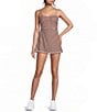 GB Gingham Square Neck Tennis Dress - Image 1