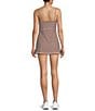 GB Gingham Square Neck Tennis Dress - Image 2