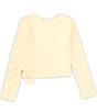 Color:Lemon - Image 2 - Girls 7-16 Long Sleeve Knit Ballet Top