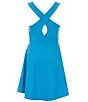 Color:Diva Blue - Image 2 - Big Girls Active 7-16 Tennis Dress