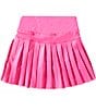 GB Big Girls Active Mini Pleated Tennis Skirt, Color:Hot Pink - Image 1