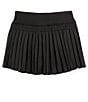 Color:Black - Image 1 - Big Girls 7-16 Active Mini Pleated Tennis Skirt