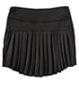 Color:Black - Image 2 - Big Girls 7-16 Active Mini Pleated Tennis Skirt