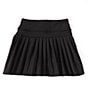 Color:Black - Image 1 - Little Girls 2T-6X Active Mini Pleated Tennis Skirt