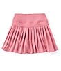 Color:Fuchsia - Image 1 - Little Girls 2T-6X Active Mini Pleated Tennis Skirt