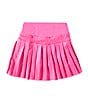 GB Little Girls Active Mini Pleated Tennis Skirt, Color:Hot Pink - Image 1