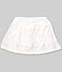 Color:White - Image 1 - Big Girls 7-16 Active Pleated Back Tennis Skirt