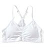 Color:white - Image 1 - Girls Big Girls 7-16 Seamless Lace-Racerback Bra