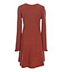 Color:Clay - Image 2 - Girls Big Girls 7-16 Sweater Dress