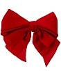 GB Girls Double Loop Satin Alligator Clip Bow - Image 2