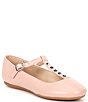 Color:Seashell Sand - Image 1 - Girls Girls' Bizzie-Girl Studded Leather T-Strap Mary Janes (Youth)