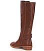 Color:Whiskey Wood - Image 3 - Girls' Jessie-Girl Leather Tall Riding Boots (Infant)