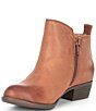 Color:Toffee - Image 4 - Girls' Jovi Leather Booties (Toddler)