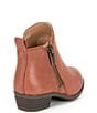 Color:Toffee - Image 2 - Girls' Jovi-Girl Leather Western Inspired Booties (Infant)
