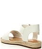 Color:White - Image 3 - Girls' Kaygan Leather Espadrille Family Matching Sandals (Toddler)