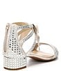 Color:Light Gold - Image 2 - Girls' Neely Bow-Tie Rhinestone Family Matching Dress Sandals (Toddler)