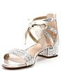 Color:Light Gold - Image 4 - Girls' Neely Bow-Tie Rhinestone Family Matching Dress Sandals (Toddler)