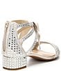 Color:Light Gold - Image 2 - Girls' Neely-Girl Bow-Tie Jeweled Family Matching Dress Sandals (Youth)