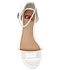 Color:White - Image 5 - Girls' Patent Ankle Strap Block Heel Dress Sandals (Toddler)