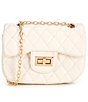 Color:Ivory - Image 1 - Girls Quilted Handbag