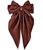 GB Girls Satin Long Tail Bow - Image 3