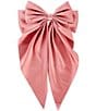 GB Girls Satin Long Tail Bow - Image 2