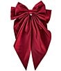 GB Girls Satin Long Tail Bow - Image 1