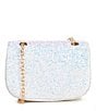 GB Girls Sequin Glitter Crossbody, Color:White - Image 2