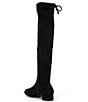 Color:Black - Image 3 - Girls' Trilla Suede Over-the-Knee Boots (Youth)