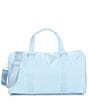 Color:Light Blue - Image 2 - Girls Weekend Letters Weekender Bag