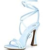 GB Golden Hour Satin Strappy Ankle Strap Dress Sandals - Image 6
