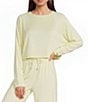 GB Hacci Batwing Cropped Coordinating Pullover Top - Image 1