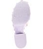Color:Pink/Purple - Image 6 - Heart-String Sparkle Swirl Heart Studded Platform Slide Sandals