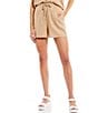 Color:Ginger - Image 1 - High Rise Pull-On Shorts
