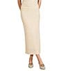 GB Knit Jersey Fold Over Coordinating Maxi Skirt - Image 1