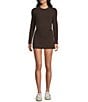 GB Knit Foldover Waist Coordinating Mini Skort - Image 3