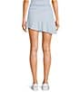 GB Knit Ruched Asymmetrical Coordinating Skirt - Image 6