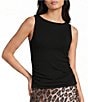 GB Knit Side Ruched Tank - Image 5