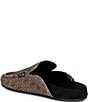 GB Lazy Daze Cheetah Print Rainbow Whipstitch Clogs - Image 3