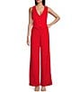 GB Coordinating Linen Blend Vest, Color:Red - Image 3