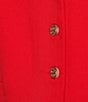 Color:Red - Image 4 - Coordinating Linen Blend Vest